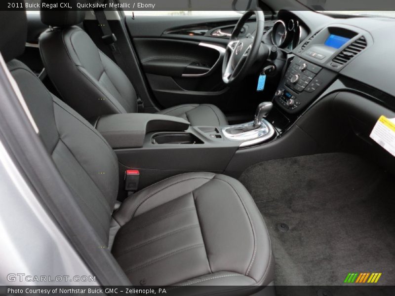 Quicksilver Metallic / Ebony 2011 Buick Regal CXL