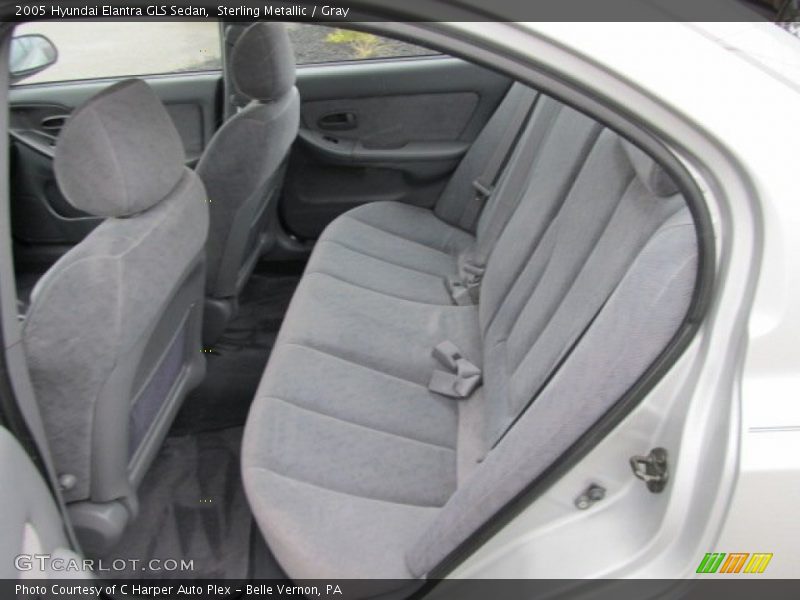 Sterling Metallic / Gray 2005 Hyundai Elantra GLS Sedan