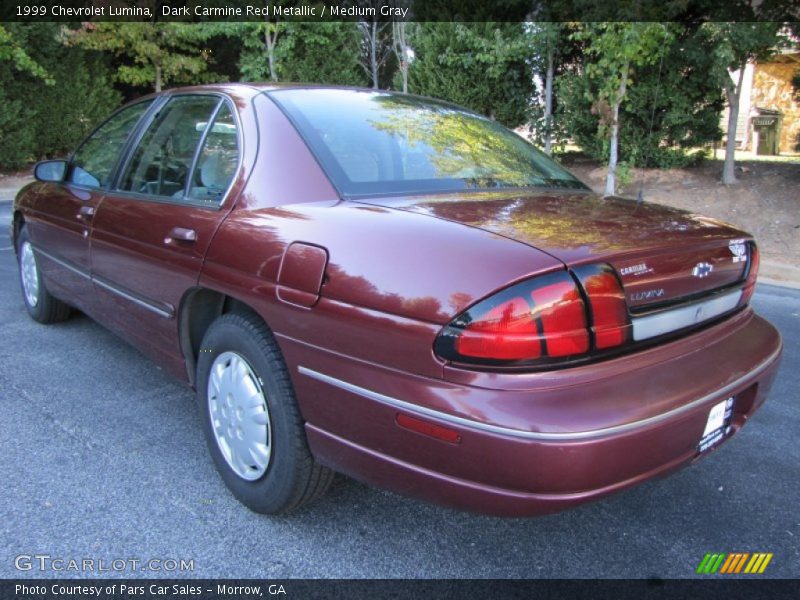 Dark Carmine Red Metallic / Medium Gray 1999 Chevrolet Lumina