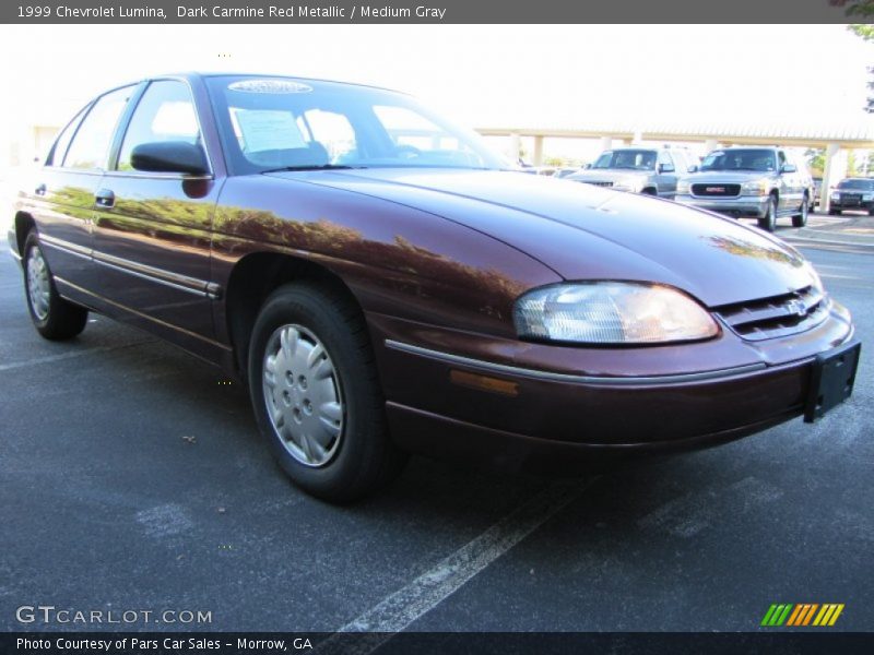 Dark Carmine Red Metallic / Medium Gray 1999 Chevrolet Lumina