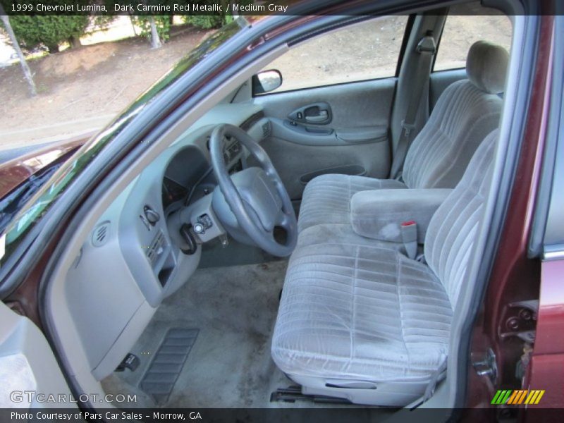 Dark Carmine Red Metallic / Medium Gray 1999 Chevrolet Lumina