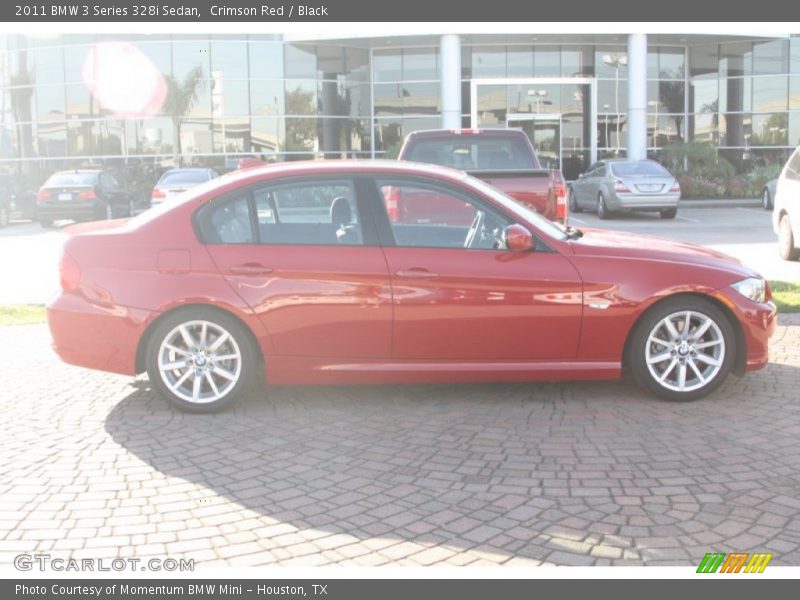 Crimson Red / Black 2011 BMW 3 Series 328i Sedan