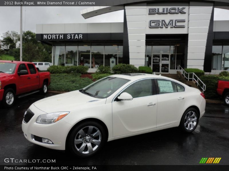 White Diamond Tricoat / Cashmere 2012 Buick Regal