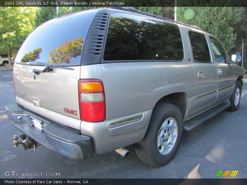 Pewter Metallic / Neutral Tan/Shale 2001 GMC Yukon XL SLT 4x4