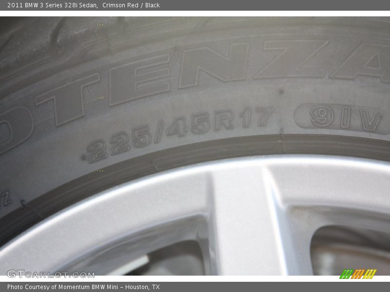 Crimson Red / Black 2011 BMW 3 Series 328i Sedan