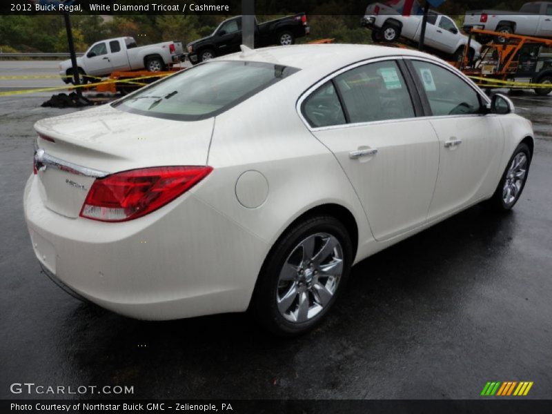 White Diamond Tricoat / Cashmere 2012 Buick Regal