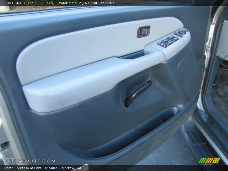 Pewter Metallic / Neutral Tan/Shale 2001 GMC Yukon XL SLT 4x4