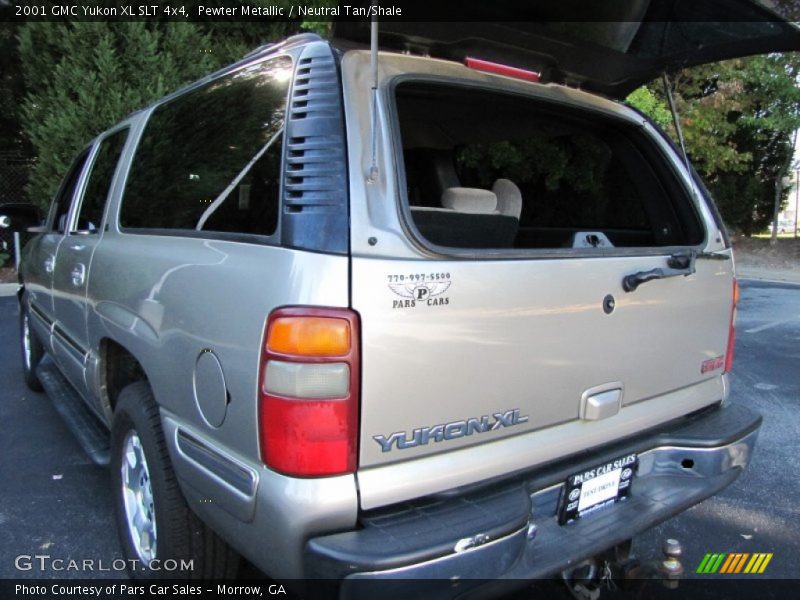 Pewter Metallic / Neutral Tan/Shale 2001 GMC Yukon XL SLT 4x4
