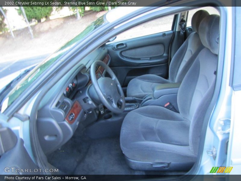  2002 Sebring LX Sedan Dark Slate Gray Interior