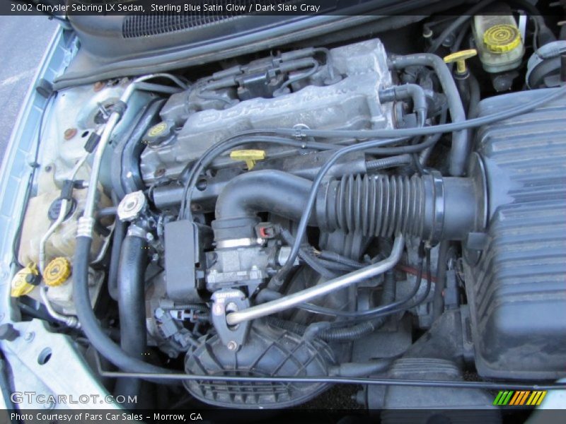  2002 Sebring LX Sedan Engine - 2.4 Liter DOHC 16-Valve 4 Cylinder