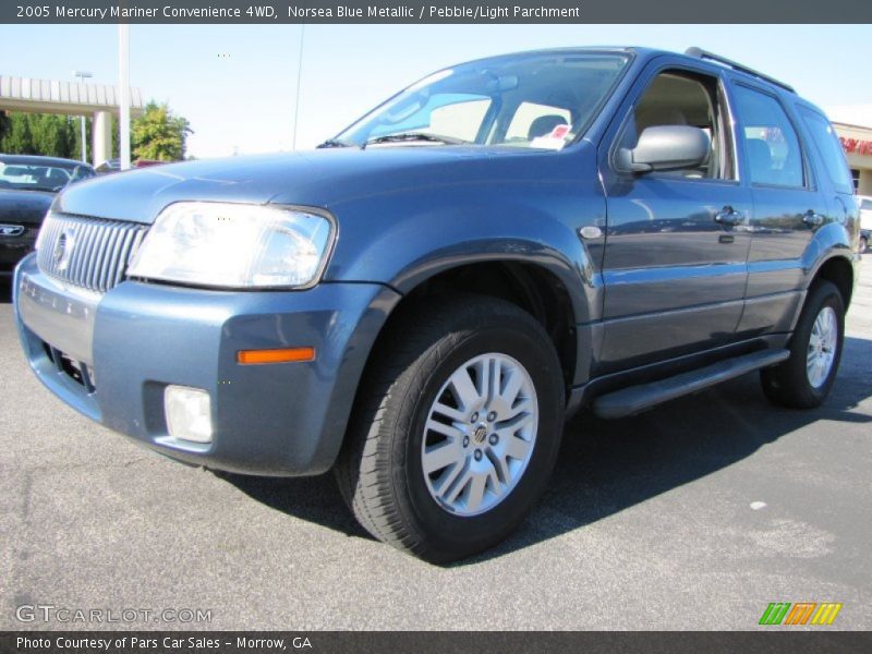 Norsea Blue Metallic / Pebble/Light Parchment 2005 Mercury Mariner Convenience 4WD
