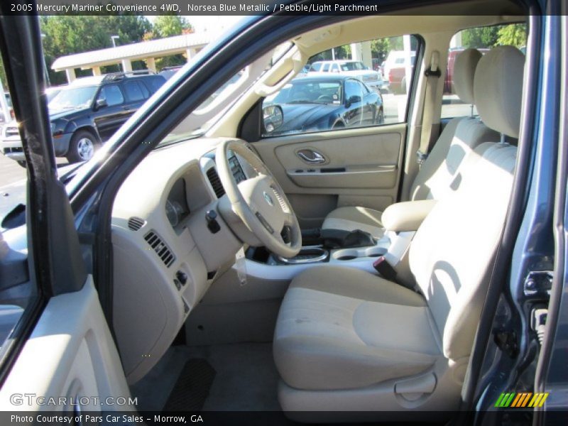 Norsea Blue Metallic / Pebble/Light Parchment 2005 Mercury Mariner Convenience 4WD
