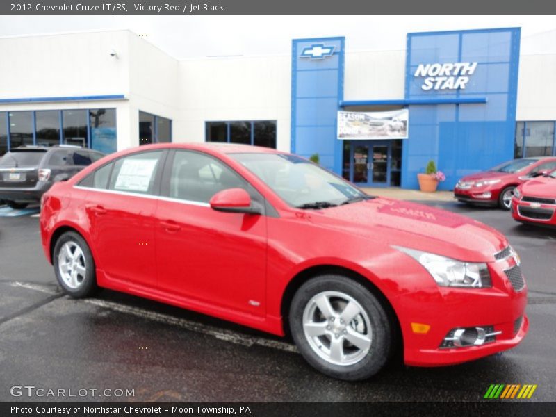 Victory Red / Jet Black 2012 Chevrolet Cruze LT/RS