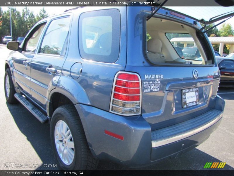 Norsea Blue Metallic / Pebble/Light Parchment 2005 Mercury Mariner Convenience 4WD