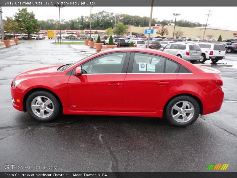 Victory Red / Jet Black 2012 Chevrolet Cruze LT/RS