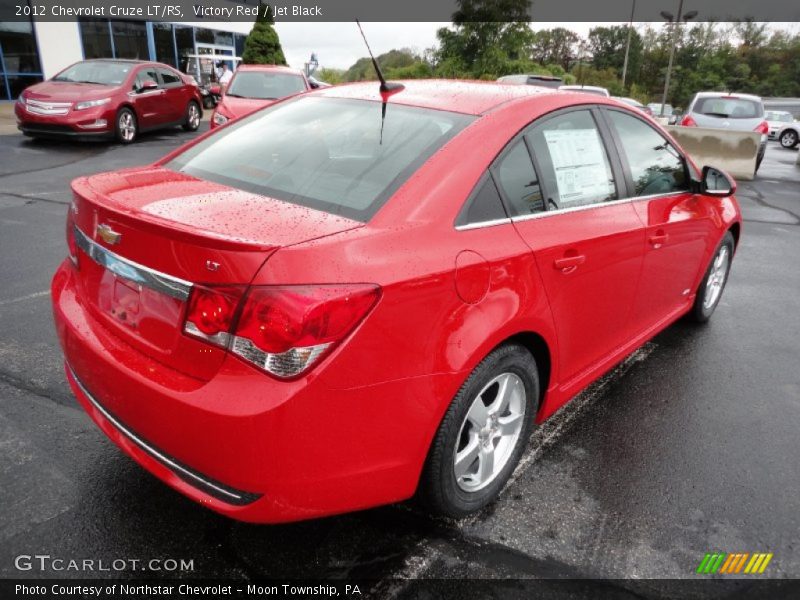 Victory Red / Jet Black 2012 Chevrolet Cruze LT/RS