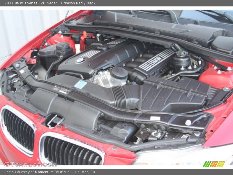 Crimson Red / Black 2011 BMW 3 Series 328i Sedan