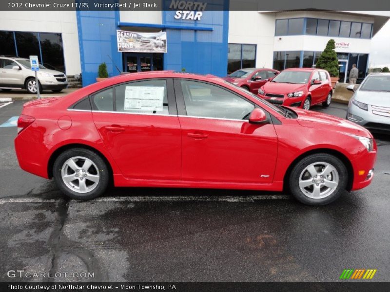 Victory Red / Jet Black 2012 Chevrolet Cruze LT/RS