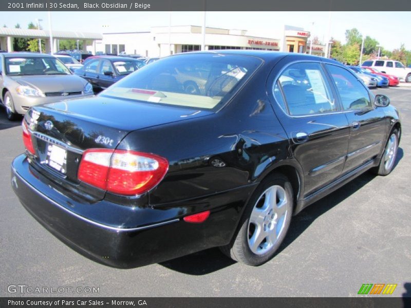 Black Obsidian / Beige 2001 Infiniti I 30 Sedan