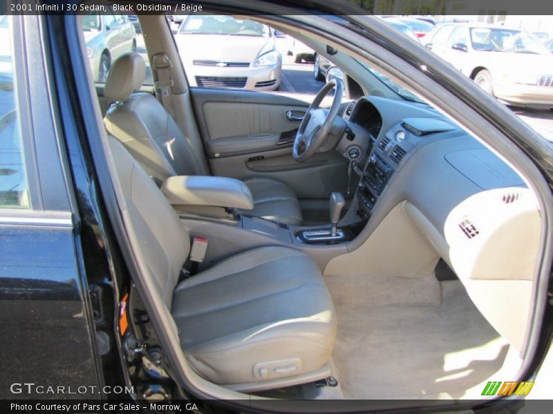 Black Obsidian / Beige 2001 Infiniti I 30 Sedan
