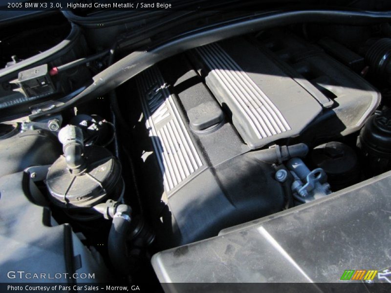 Highland Green Metallic / Sand Beige 2005 BMW X3 3.0i