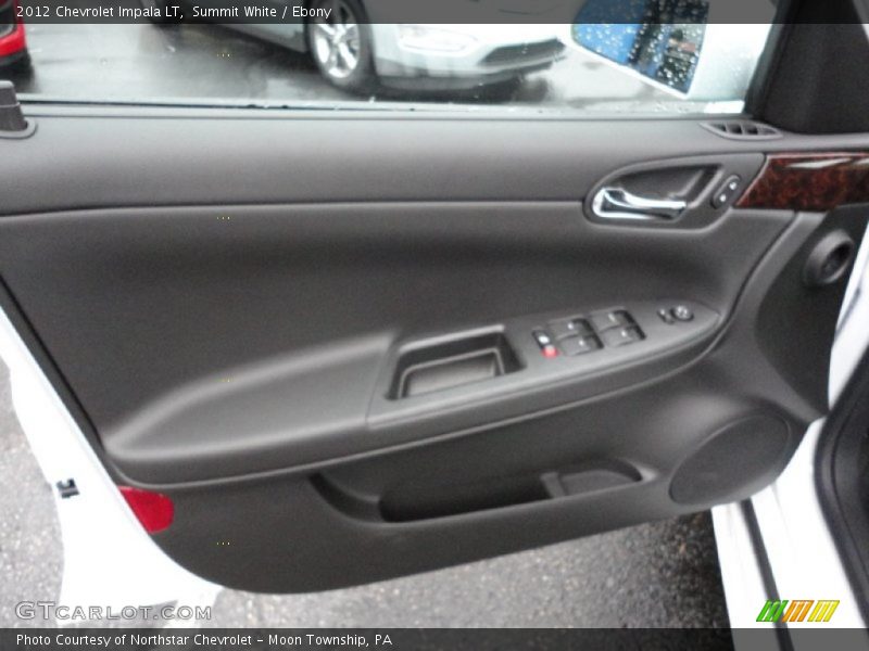 Summit White / Ebony 2012 Chevrolet Impala LT