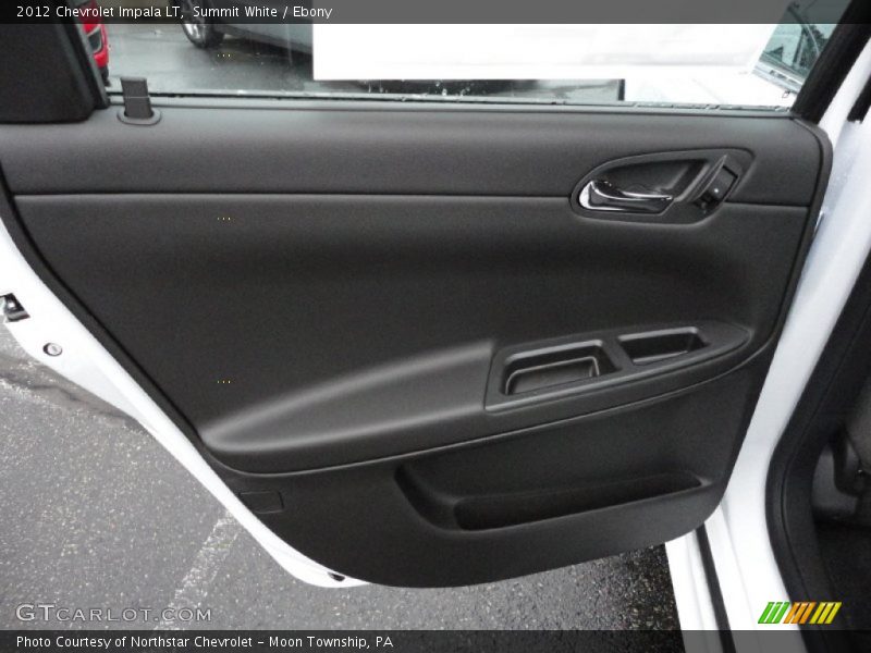 Summit White / Ebony 2012 Chevrolet Impala LT