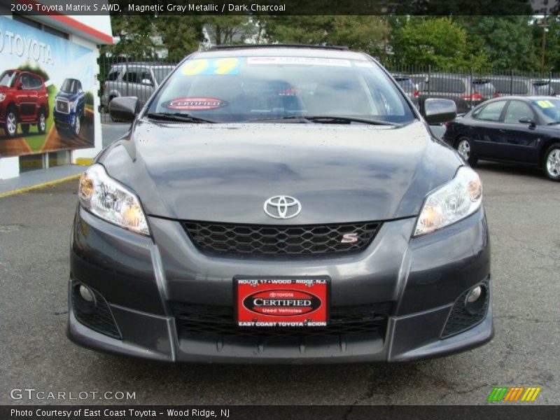 Magnetic Gray Metallic / Dark Charcoal 2009 Toyota Matrix S AWD