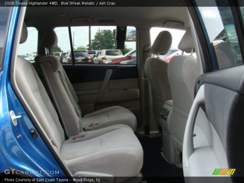 Blue Streak Metallic / Ash Gray 2008 Toyota Highlander 4WD