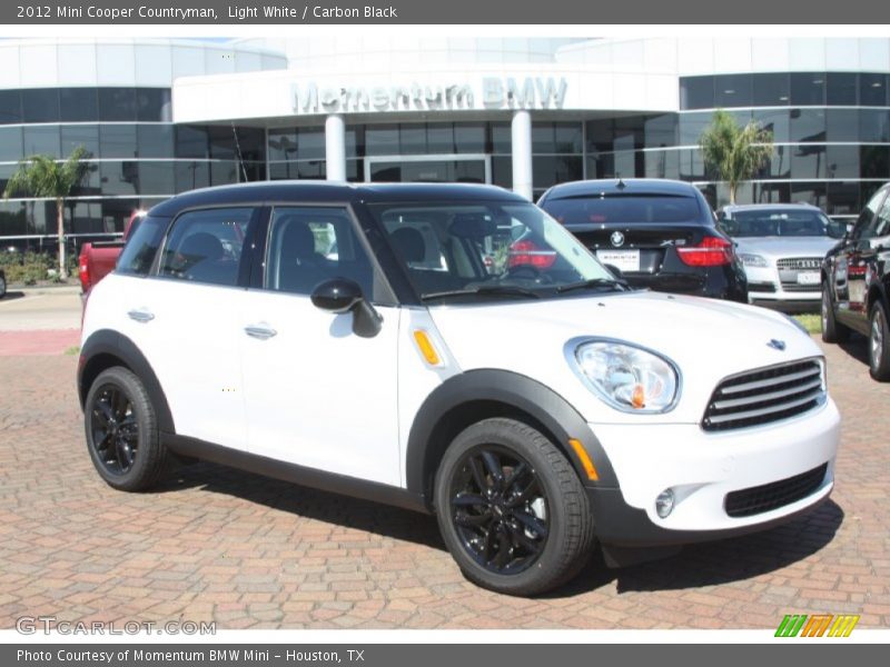 Light White / Carbon Black 2012 Mini Cooper Countryman
