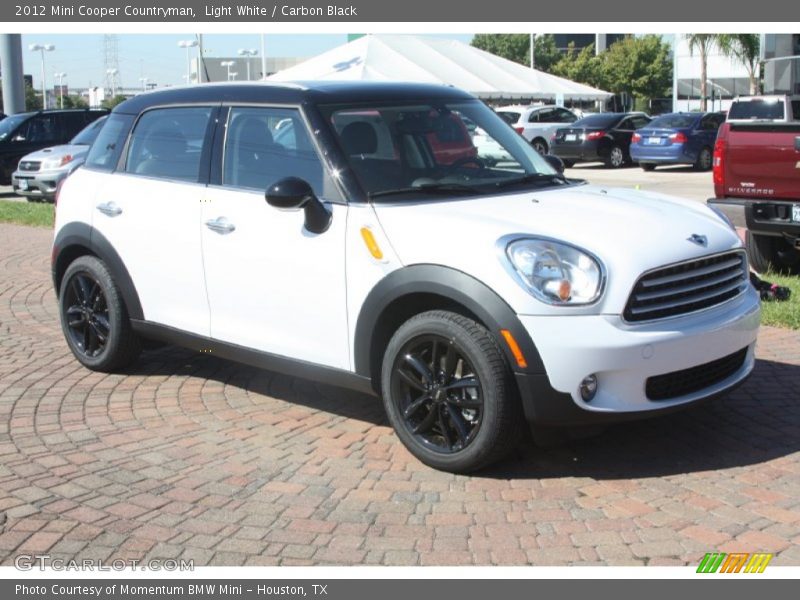 Light White / Carbon Black 2012 Mini Cooper Countryman