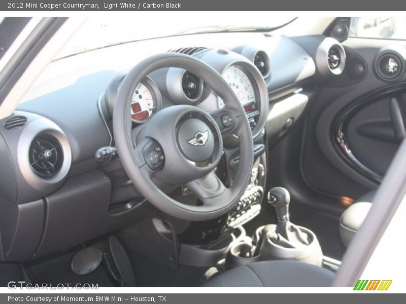 Light White / Carbon Black 2012 Mini Cooper Countryman