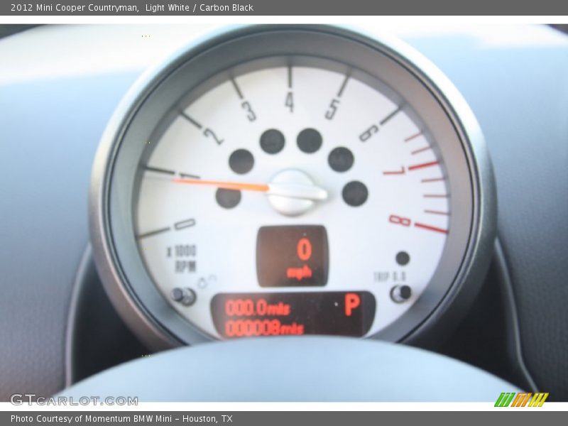 Light White / Carbon Black 2012 Mini Cooper Countryman