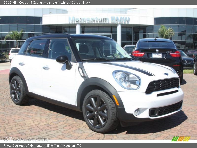 Light White / Carbon Black 2012 Mini Cooper S Countryman