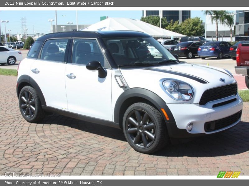 Light White / Carbon Black 2012 Mini Cooper S Countryman