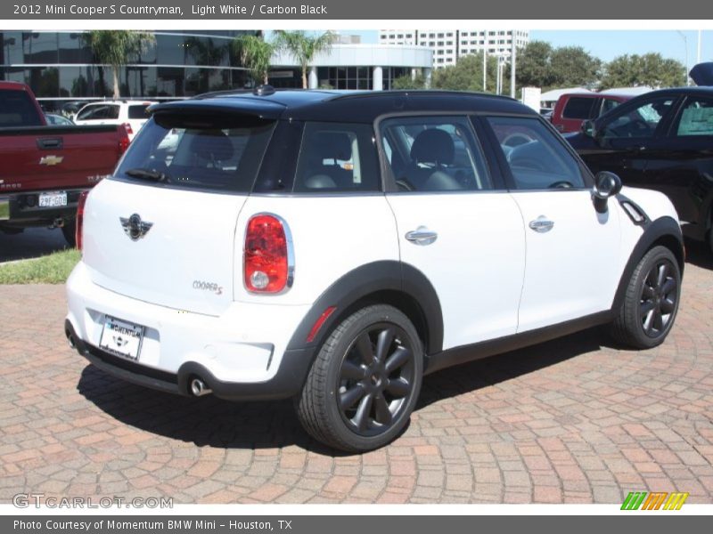 Light White / Carbon Black 2012 Mini Cooper S Countryman