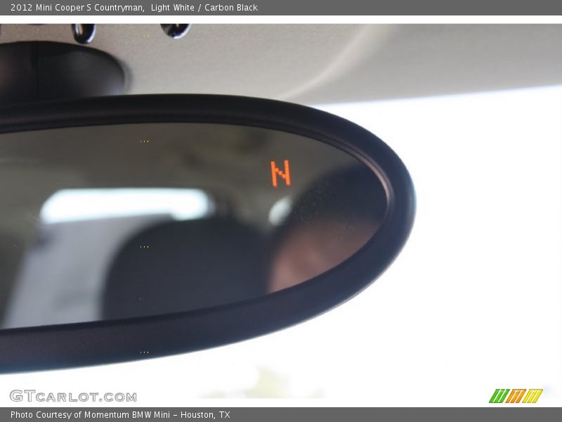 Light White / Carbon Black 2012 Mini Cooper S Countryman