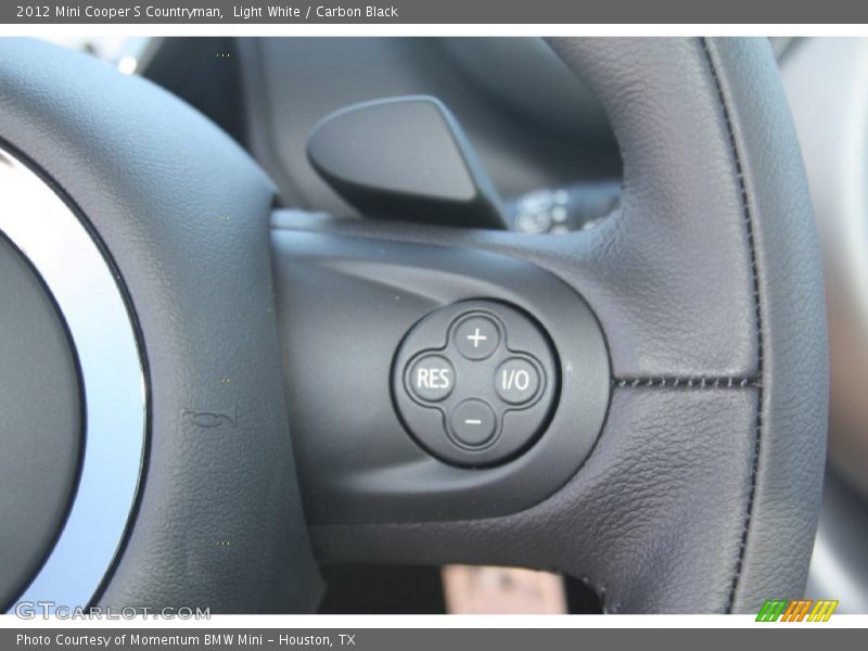 Controls of 2012 Cooper S Countryman