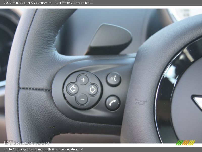 Controls of 2012 Cooper S Countryman