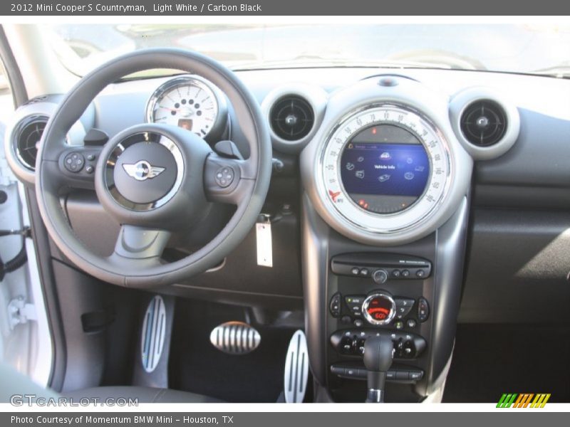 Dashboard of 2012 Cooper S Countryman