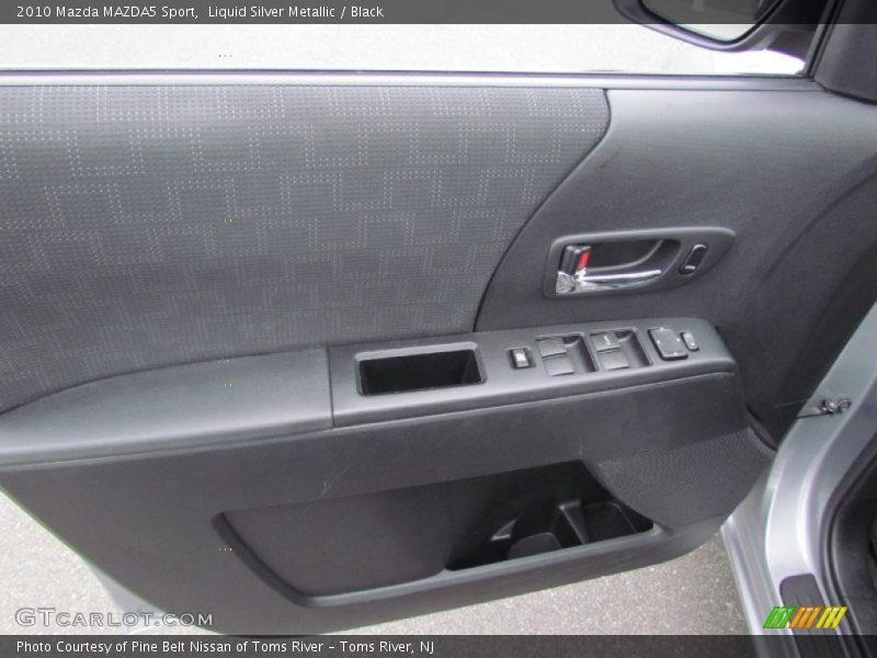 Liquid Silver Metallic / Black 2010 Mazda MAZDA5 Sport