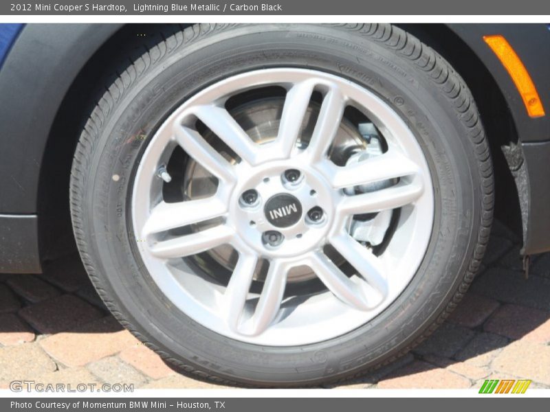 Lightning Blue Metallic / Carbon Black 2012 Mini Cooper S Hardtop
