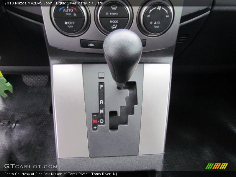  2010 MAZDA5 Sport 5 Speed Sport Automatic Shifter