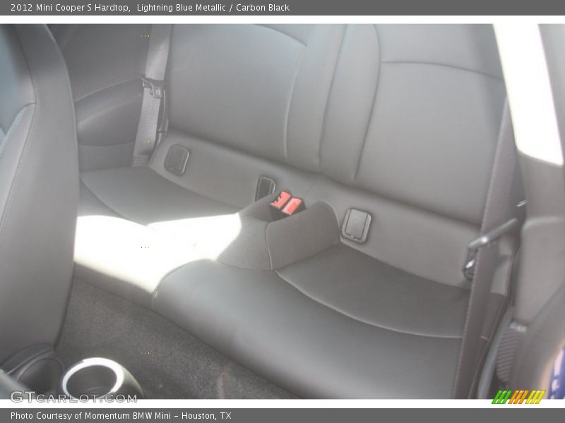 Lightning Blue Metallic / Carbon Black 2012 Mini Cooper S Hardtop