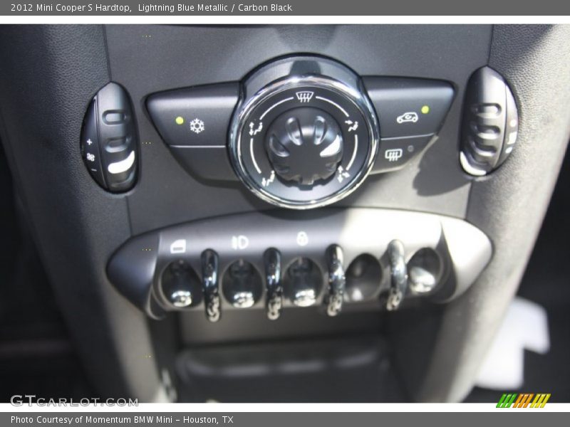 Lightning Blue Metallic / Carbon Black 2012 Mini Cooper S Hardtop