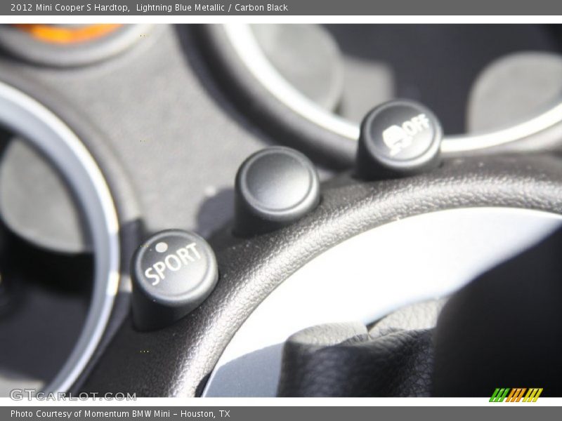 Lightning Blue Metallic / Carbon Black 2012 Mini Cooper S Hardtop