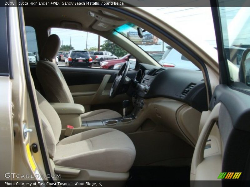 Sandy Beach Metallic / Sand Beige 2008 Toyota Highlander 4WD