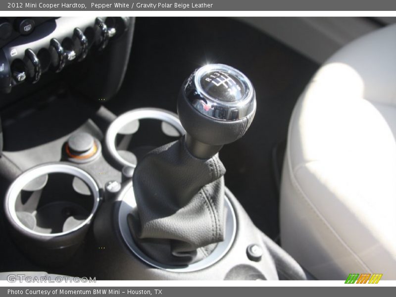  2012 Cooper Hardtop 6 Speed Manual Shifter
