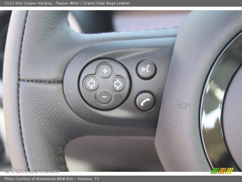 Controls of 2012 Cooper Hardtop