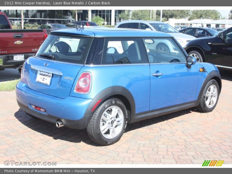 Laser Blue Metallic / Carbon Black 2012 Mini Cooper Hardtop